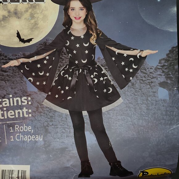 Cute Witch Costume Girls Dress Up Costume, NWT - Picture 3 of 14